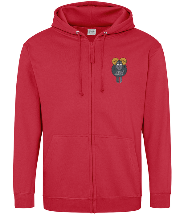 Adult Sheeps Zipped Hoodie