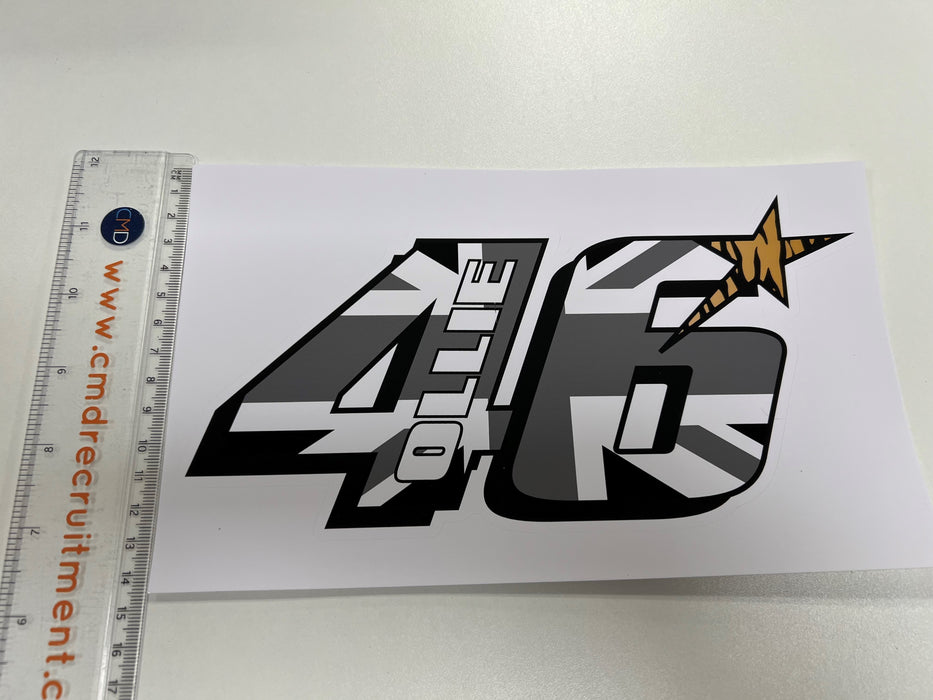 TB46 Sticker (Inside Glass)