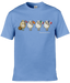 Tommy Bridewell TB46 Sheeps On Tour t-shirt — light blue with cartoon sheep and flags